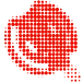 Dithered pattern of Bythlon pedal